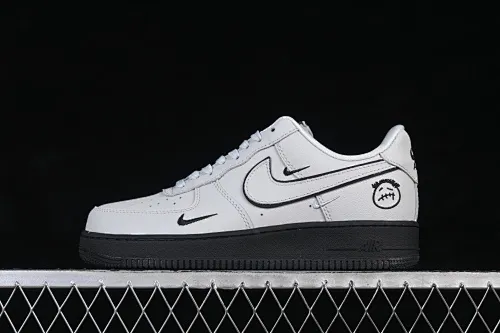 All categories Nk Air Force 1 Air Force series Nk Air Force 1 Low Air Force low-top Nike Air Force 1'07 Low cool gray tone collision cool black Air Force 1 low-top casual sneakers XL1979-128